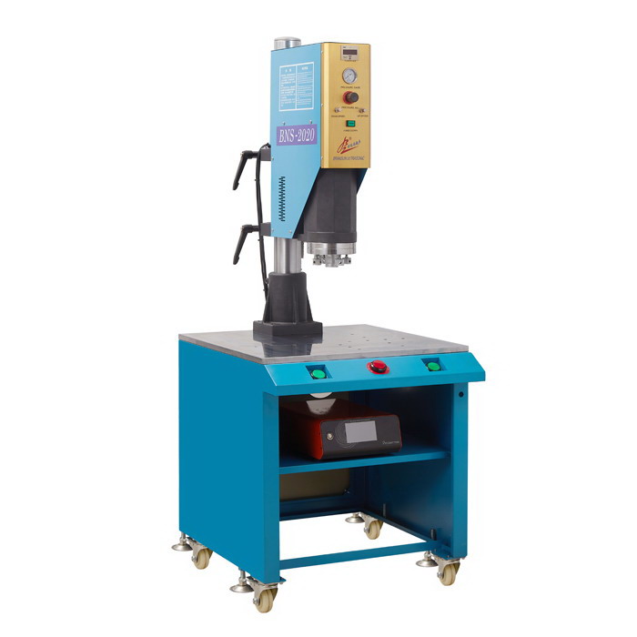 20KHZ 自動追頻 超聲波塑焊機(圓立柱 大工作平臺型) 20KHZ 自動追頻 超聲波塑焊機(圓立柱 大工作平臺型)